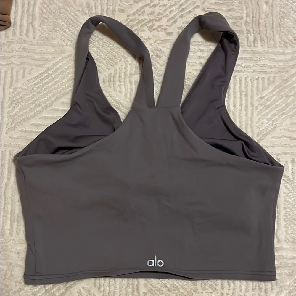 Alo Gray Sports Bra